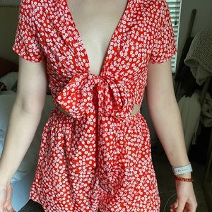 Floral Romper